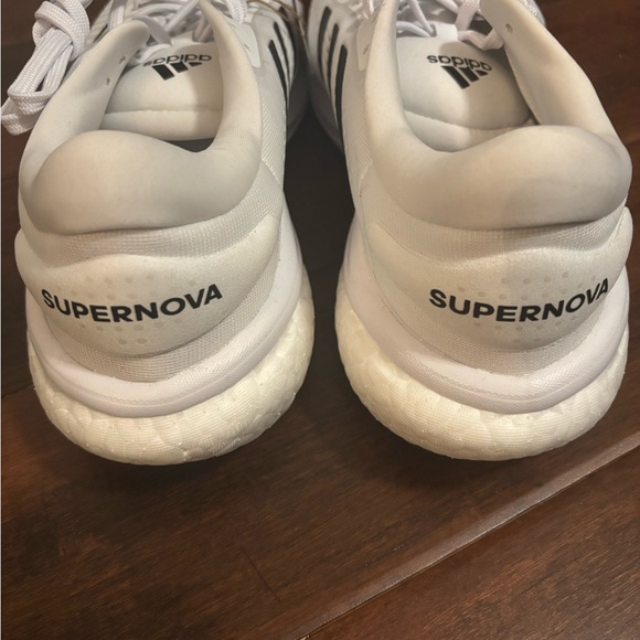 Adidas Supernova White and Black Running Shoes new size 11.5 - Picture 6 of 7